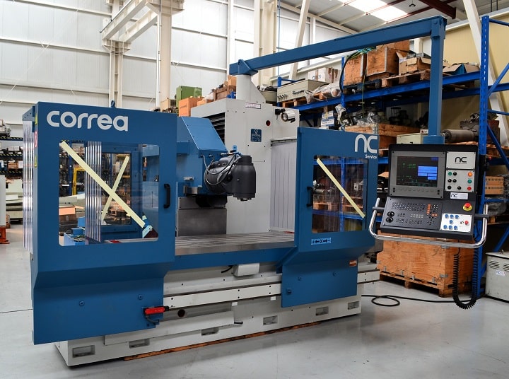 Retrofitting used milling machine CORREA CF17D by CORREA Service